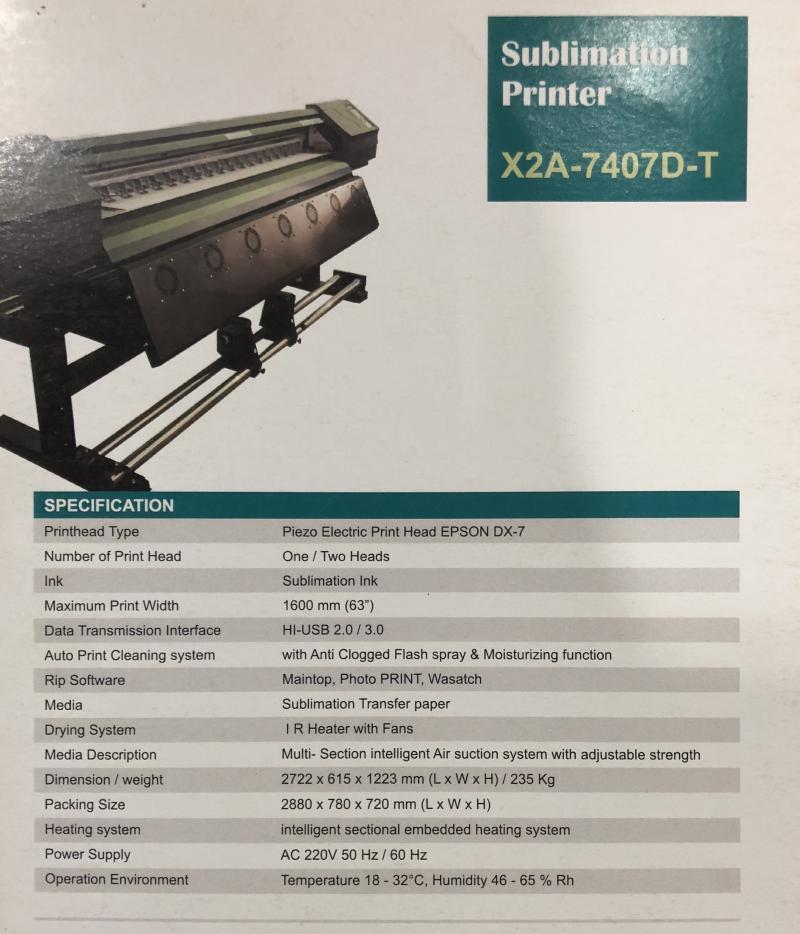 Industrial Sublimation Printer